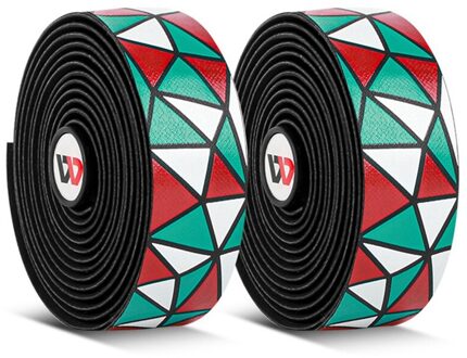 West Fietsen Fietsstuur Tape Met 2 Bar Stekkers Racefiets Accessoires Zachte Eva Ademende Antislip Fietsen Riem kleurrijk