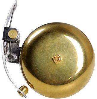 West Fietsen Mini Fietsbel Voor Fiets Ultralight Koper Veiligheid Geluid Fietsen Stuur Horn Vintage Aluminium Bike Bells goud