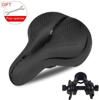 West Fietsen Shockproof Mountain Road Fiets Uitgeholde Verdikte Zadel Mtb Ademend Soft Seat Cover Kussen Fietsen