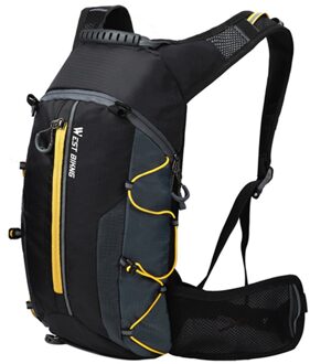 West Fietsen Waterdicht Fiets Bag Fietsen Rugzak Ademend 10L Ultralight Fiets Water Bag Klimmen Fietsen Hydratatie Rugzak geel