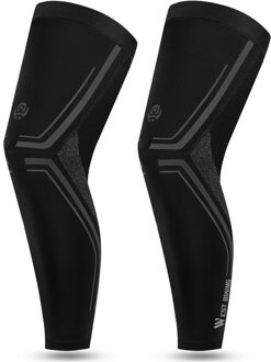 West Fietsen Zomer Fietsen Beenwarmers Reizen Wandelen Klimmen Jogging Sport Leggings Ademend Zachte Ijs Zijde Anti-Uv Benen Cover Xl