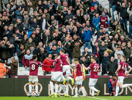 West Ham United vs AFC Bournemouth (Premier League) (Vliegtuig)