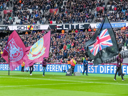 West Ham United vs Fulham (Premier League) (Vliegtuig)