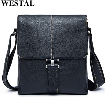 WESTAL men's shoulder bag for men ipad flap zipper messenger bag men's crossbody bag cover vintage designe men's bags 8835