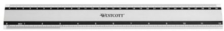 Westcott metalen lat 30 cm