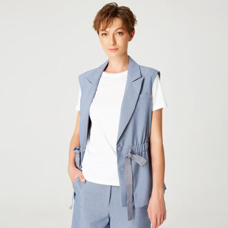 Wester met trekkoord - maat XS Hemelsblauw