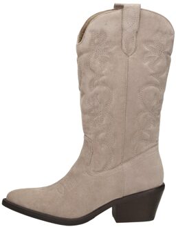 Western Boots Beige - 38