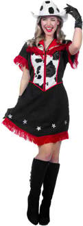 Western Jurk Cowgirl Dames Premium Multikleur - Print