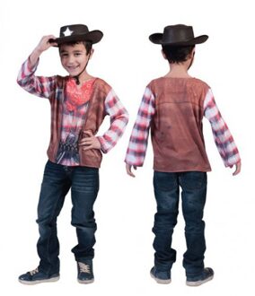 Western t-shirt voor kids
