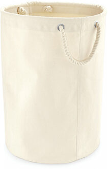 Westford Mill Stevige canvas cadeau/opbergzak 40 x 60 cm - Opbergmanden Beige
