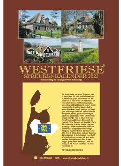 Westfriese Spreukenkalender 2023 - Peter Ruitenberg