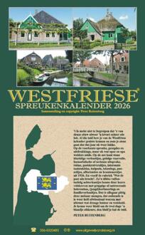 Westfriese spreukenkalender -  Peter Ruitenberg (ISBN: 9789055125463)