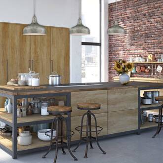 Westinghouse 6330140 hanglamp, staal antiek