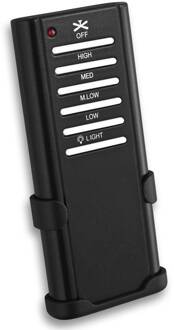 Westinghouse afstandsbediening voor ventilatoren, zwart