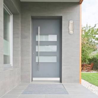 Westinghouse Carson LED wandlamp, 2-lamps nikkel