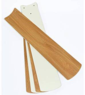 Westinghouse Comet 2 ventilator met verlichting wit, beuken, opaal