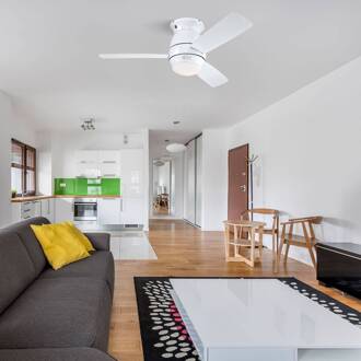 Westinghouse Halley ventilatorbladen wit/esdoorn wit, licht esdoorn