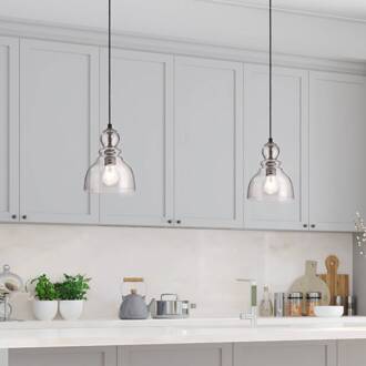 Westinghouse hanglamp Fiona, kleur geolied brons, Ø 18 cm bronskleurig geolied, helder