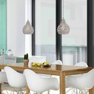 Westinghouse hanglamp Kelcie, kleur geborsteld nikkel geborsteld nikkelkleurig