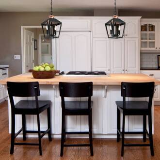 Westinghouse hanglamp Valley Forge koper, zwart