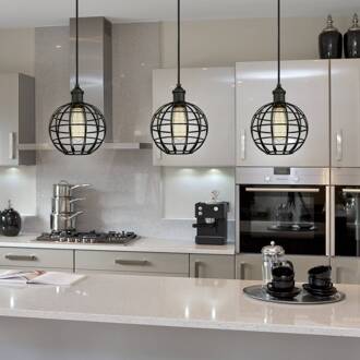 Westinghouse Hanglamp Westinghouse 6105040, zwart mat