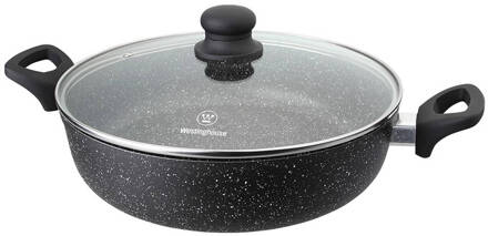 Westinghouse Hapjespan 32 cm Black Marble Zwart