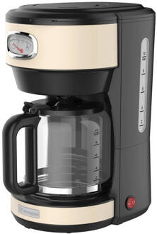 Westinghouse Koffiezetapparaat Retro Collections - 1000 W - Vanilla White - Wkcmr621wh Wit