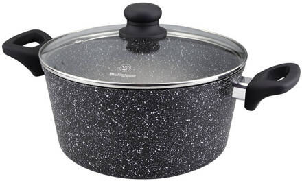 Westinghouse Kookpan 24 cm Black Marble Zwart