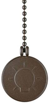 Westinghouse lampen-Medaillon ketting brons brons geolied