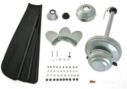 Westinghouse Mountain Gale ventilator zilver, zwart