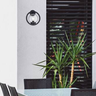 Westinghouse Palm Beach buitenwandlamp zwart gestructureerd, helder