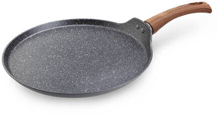 Westinghouse Pannenkoekenpan 28 cm Black Marble Wood Bruin