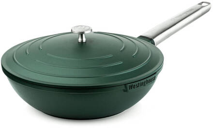 Westinghouse Performance Series - 28cm Wokpan met Deksel - Groen