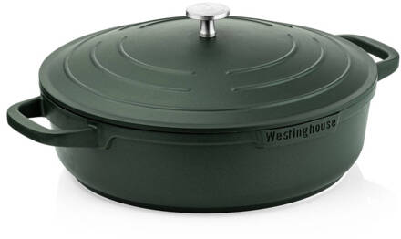 Westinghouse Performance Series - Hapjespan Met Deksel - 28cm - Groen