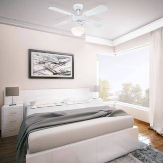 Westinghouse Portland Ambiance ventilator wit wit, beuken