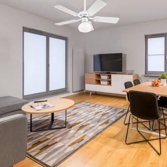 Westinghouse Princess Radiance II ventilator wit, beuken