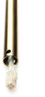 Westinghouse Verlengingsstaaf 30,5 cm, zijdeglans messing Zijdemat messing