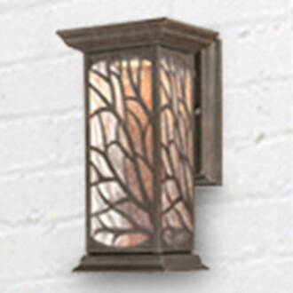 Westinghouse Willow LED wandlamp, dimbaar Victoriaans brons, helder