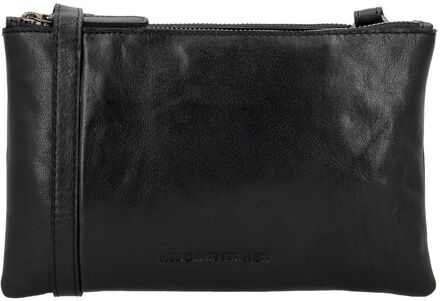 Westland Shoulderbag black damestas Zwart - H 15 x B 24 x D 5 cm