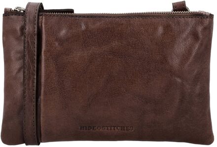 Westland Shoulderbag dark brown damestas Bruin - H 15 x B 24 x D 5 cm