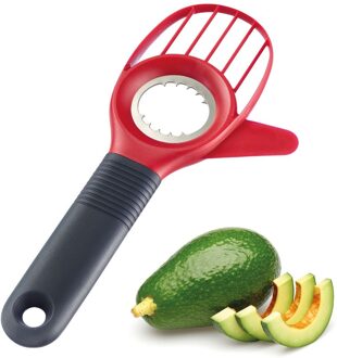 Westmark Avocado snijder 3 in 1 Rood