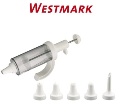 Westmark Garneerspuit Wit 22 cm