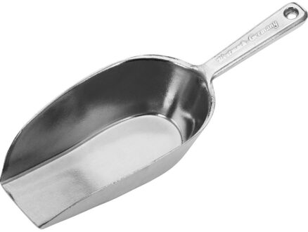 Westmark Keukenhulp voedsel doseer schep - aluminium - 210 ml - 21 x 7 cm - opstaande rand