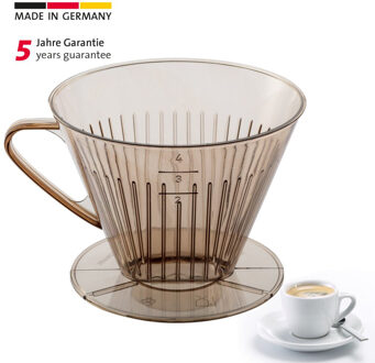 Westmark Koffiefilterhouder 4-kops grijs