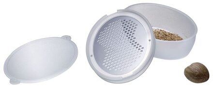 Westmark Nootmuskaat Rasp Kunststof Wit