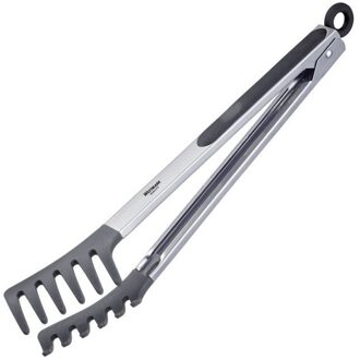 Westmark Saladetang vork siliconen maxi zwart