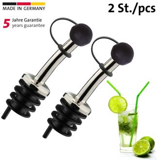 Westmark Schenktuit RVS-Kunststof set a 2 zilver