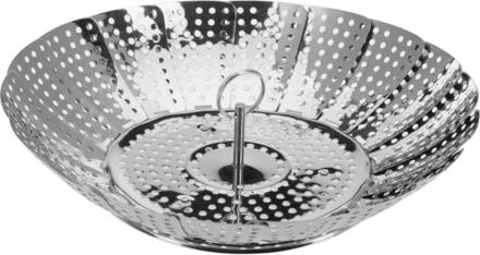 Westmark Stoommandje RVS ø 14 - 23 cm Zilverkleurig