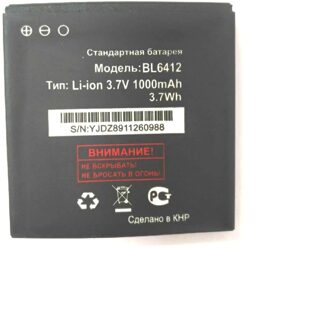 Westrock 1000 mAh BL6412 Batterij voor FLY BL 6412 Mobiele Telefoon