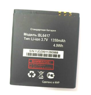 Westrock 1350 mAh BL6417 Batterij voor Fly IQ239 Mobiele Telefoon